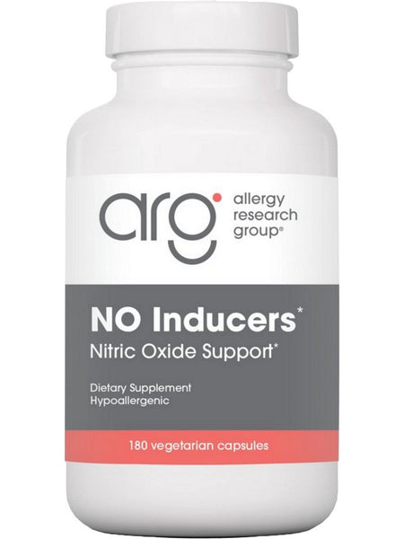 Allergy Research Group, NO Inducers, 180 Vegetarian Capsules