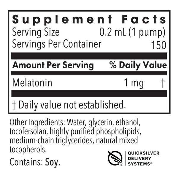 Allergy Research Group, Liposomal Melatonin, 30 mL (1 fl oz)