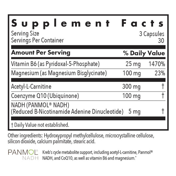 Allergy Research Group, Mitochondrial Cofactors, 90 Vegetarian Capsules