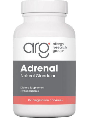 Allergy Research Group, Adrenal Natural Glandular, 150 Vegetarian Capsules