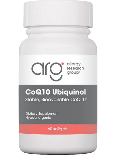 Allergy Research Group, CoQH-CF Ubiquinol, 60 Softgels