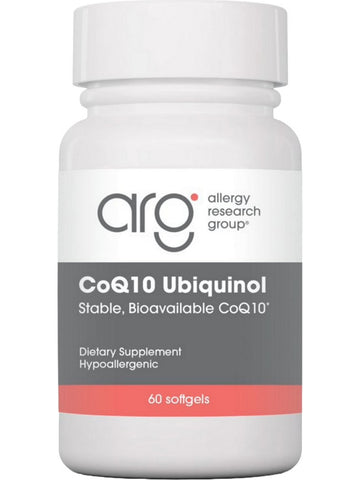 Allergy Research Group, CoQH-CF Ubiquinol, 60 Softgels