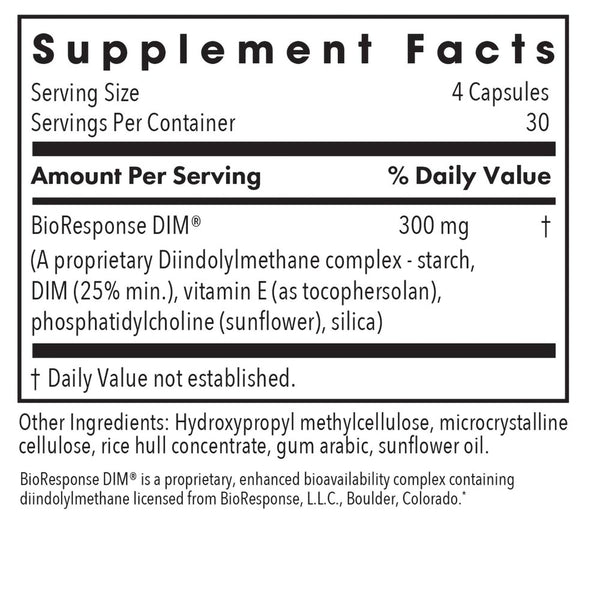 Allergy Research Group, DIM Enhanced Delivery System, 120 Vegetarian Capsules