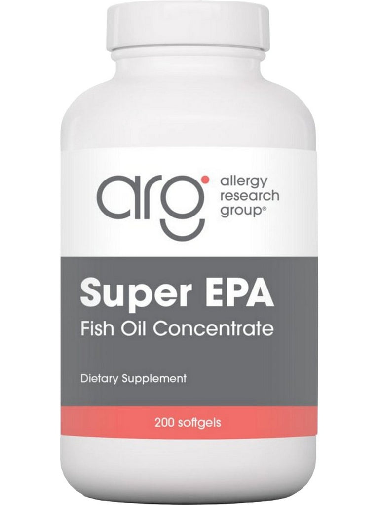 Allergy Research Group, Super EPA Fish Oil Concentrate, 200 Softgels