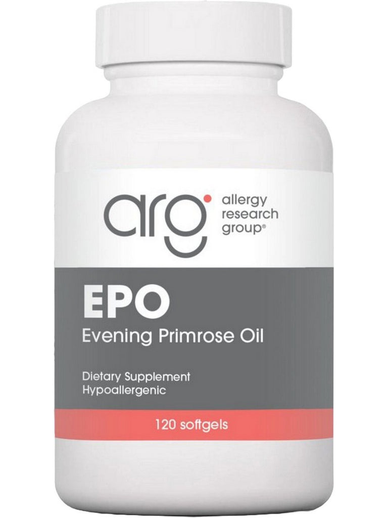 Allergy Research Group, EPO Evening Primrose Oil, 120 Softgels
