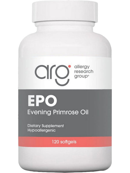 Allergy Research Group, EPO Evening Primrose Oil, 120 Softgels