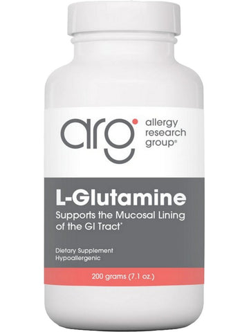 Allergy Research Group, L-Glutamine Powder, 200 grams (7.1 oz)