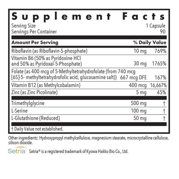 Allergy Research Group, Homocysteine Plus, 90 Vegetarian Capsules