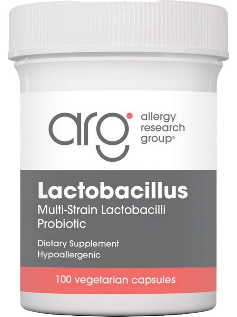 Allergy Research Group, Lactobacillus, 100 Vegetarian Capsules