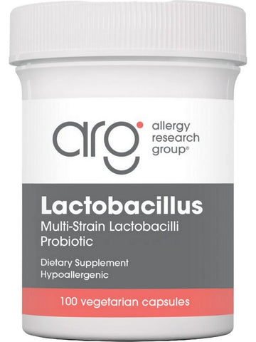 Allergy Research Group, Lactobacillus, 100 Vegetarian Capsules
