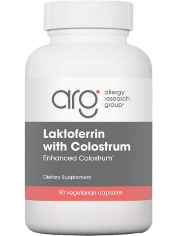 Allergy Research Group, Laktoferrin with Colostrum, 90 Vegetarian Capsules