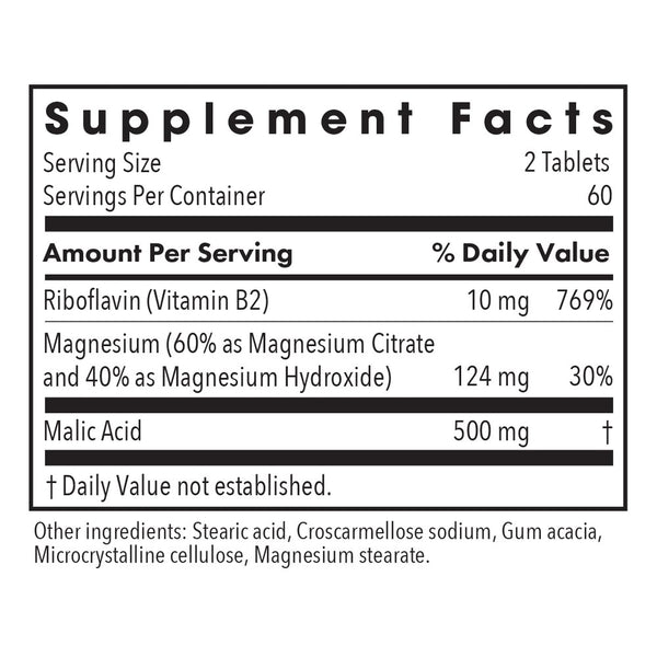 Allergy Research Group, Magnesium Malate Forte, 120 Vegetarian Tablets