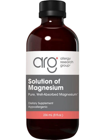 Allergy Research Group, Solution of Magnesium, 236 mL (8 fl oz)