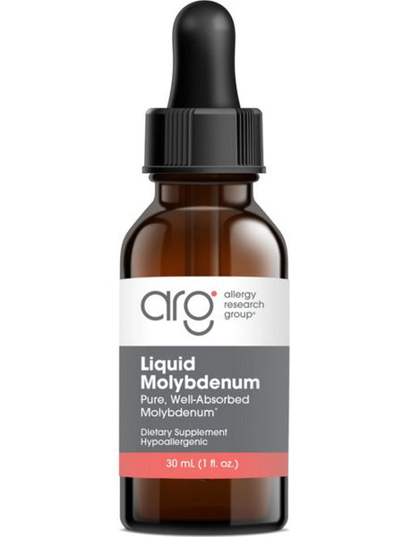 Allergy Research Group, Liquid Molybdenum, 30 mL (1 fl oz)