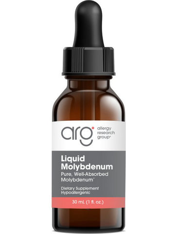 Allergy Research Group, Liquid Molybdenum, 30 mL (1 fl oz)