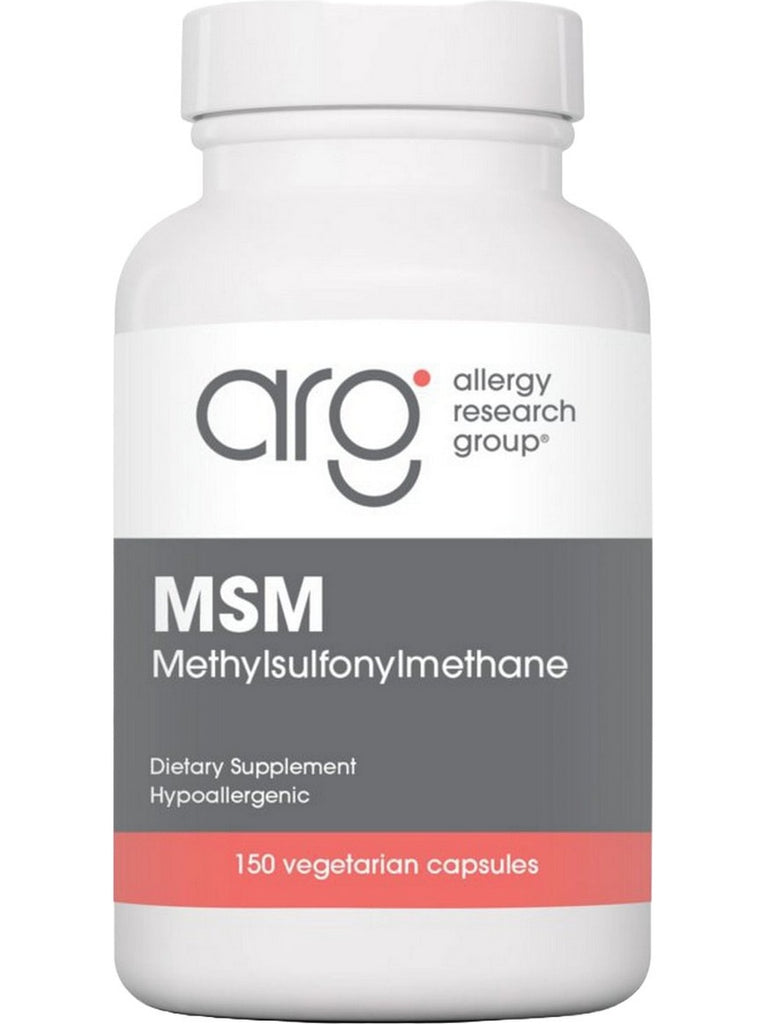 Allergy Research Group, MSM 500 Methylsulfonylmethane, 150 Vegetarian Capsules