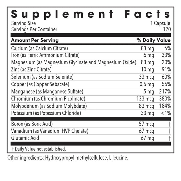Allergy Research Group, MultiMin, 120 Vegetarian Capsules