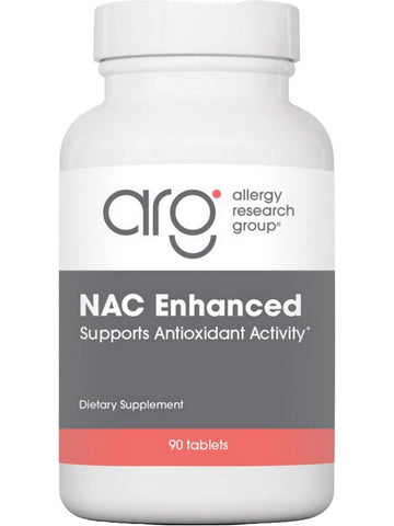 Allergy Research Group, NAC Enhanced Antioxidant Formula, 90 Tablets