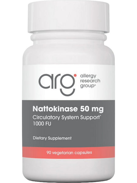 Allergy Research Group, Nattokinase 50 mg, 90 Vegetarian Capsules