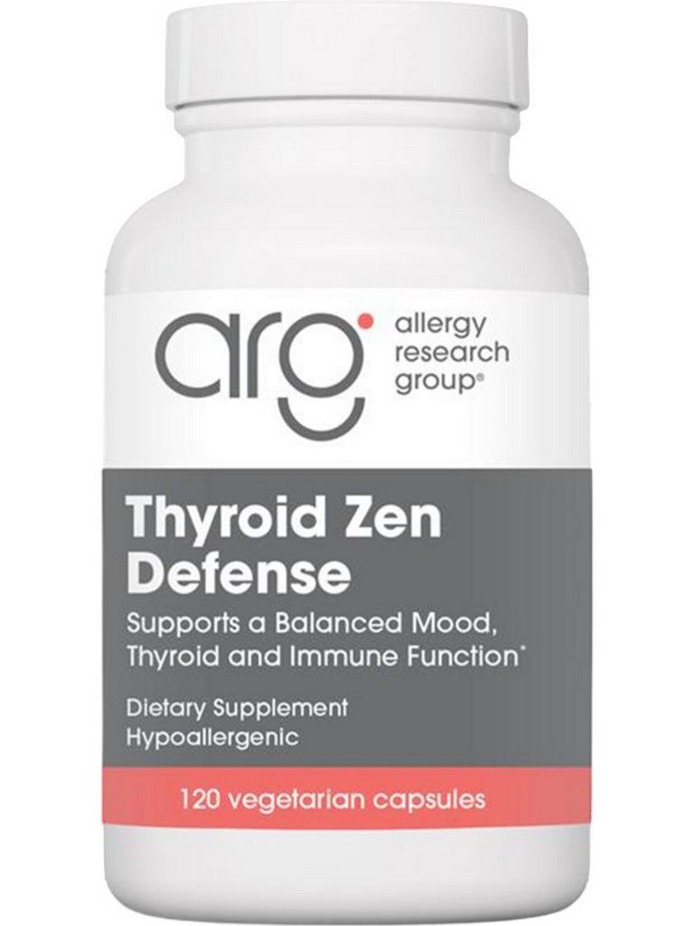 Allergy Research Group, Thyroid Zen Defense, 120 Vegetarian Capsules
