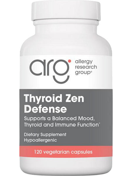Allergy Research Group, Thyroid Zen Defense, 120 Vegetarian Capsules