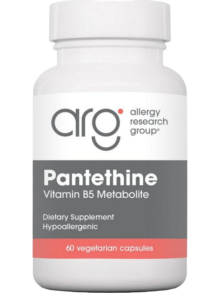 Allergy Research Group, Pantethine Vitmain B5 Metabolite, 60 Vegetarian Capsules