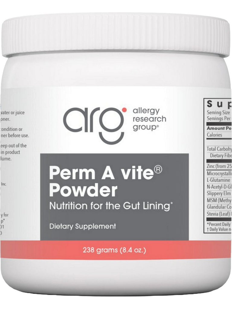 Allergy Research Group, Perm A Vite Powder, 238 grams (8.4 oz)