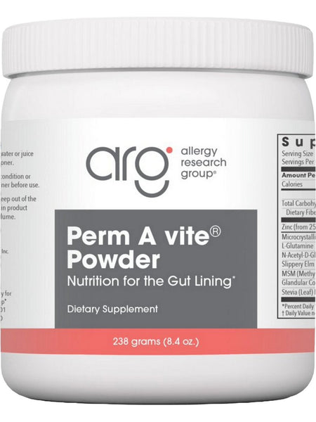 Allergy Research Group, Perm A Vite Powder, 238 grams (8.4 oz)