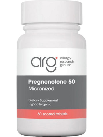 Allergy Research Group, Pregnenolone 50, 60 Scored Tablets