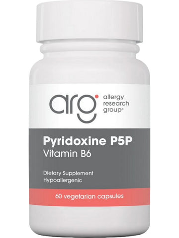 Allergy Research Group, Pyridoxine P5P Vitamin B6, 60 Vegetarian Capsules