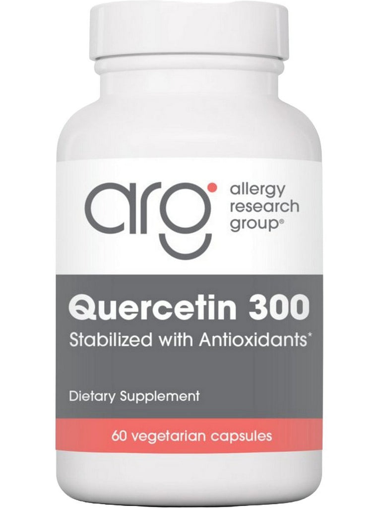 Allergy Research Group, Quercetin 300 Stabilized with Antioxidants, 60 Vegetarian Capsules