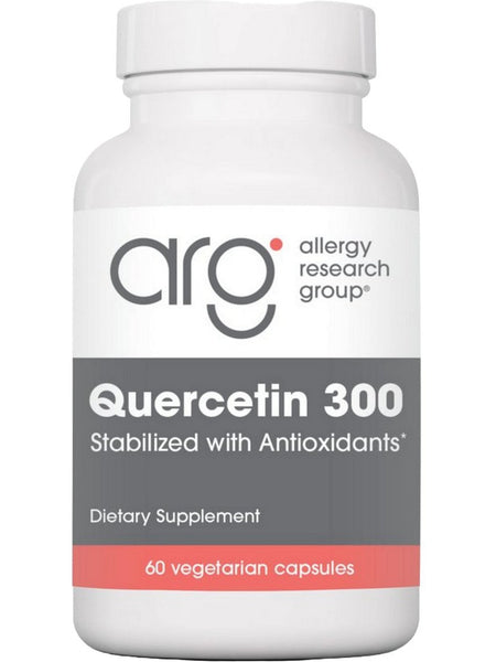 Allergy Research Group, Quercetin 300 Stabilized with Antioxidants, 60 Vegetarian Capsules