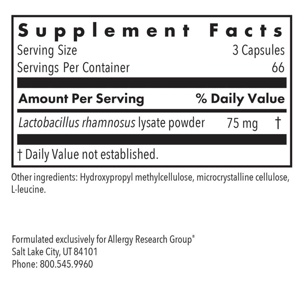 Allergy Research Group, ImmunoBiotic Pro, 200 Vegetarian Capsules