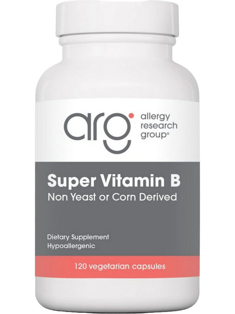Allergy Research Group, Super Vitamin B Complex, 120 Vegetarian Capsules