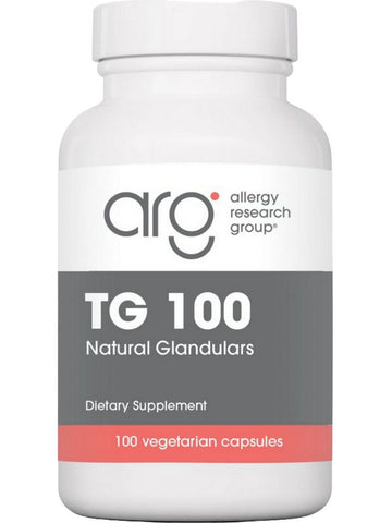 Allergy Research Group, TG 100 Natural Glandulars, 100 Vegetarian Capsules