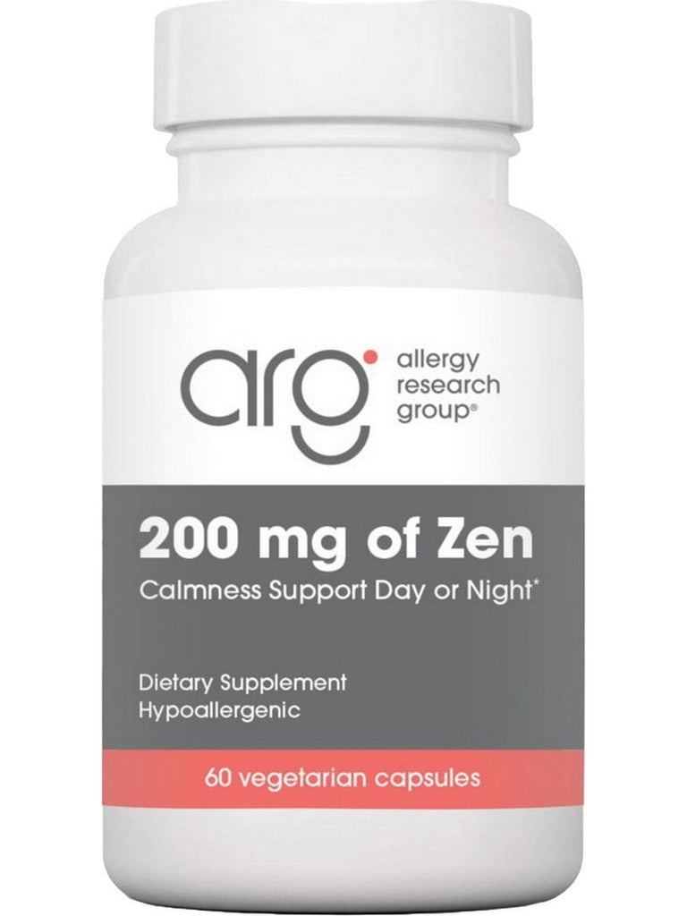 Allergy Research Group, 200 mg of Zen, 60 Vegetarian Capsules