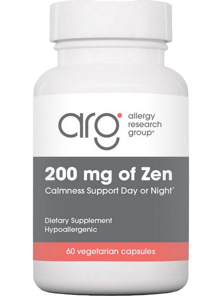 Allergy Research Group, 200 mg of Zen, 60 Vegetarian Capsules