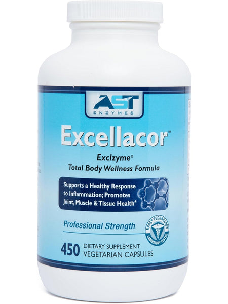 AST Enzymes, Excellacor, 450 Vegetarian Capsules