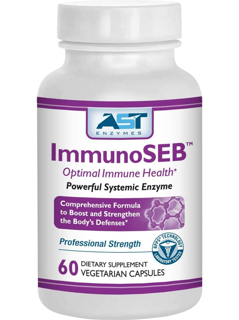 AST Enzymes, ImmunoSEB, 60 Vegetarian Capsules
