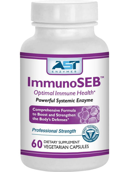 AST Enzymes, ImmunoSEB, 60 Vegetarian Capsules