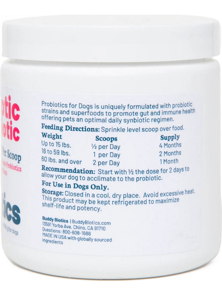 BuddyBiotics, Probiotic + Prebiotic (Dog), 3.8 oz (108 g)