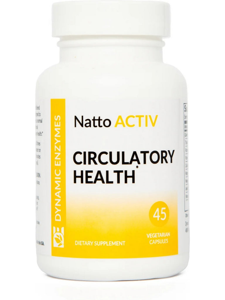 Dynamic Enzymes, Natto Activ (Circulatory Health), 45 Vegetarian Capsules