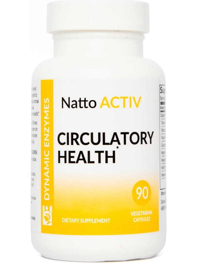 Dynamic Enzymes, Natto Activ (Circulatory Health), 90 Vegetarian Capsules