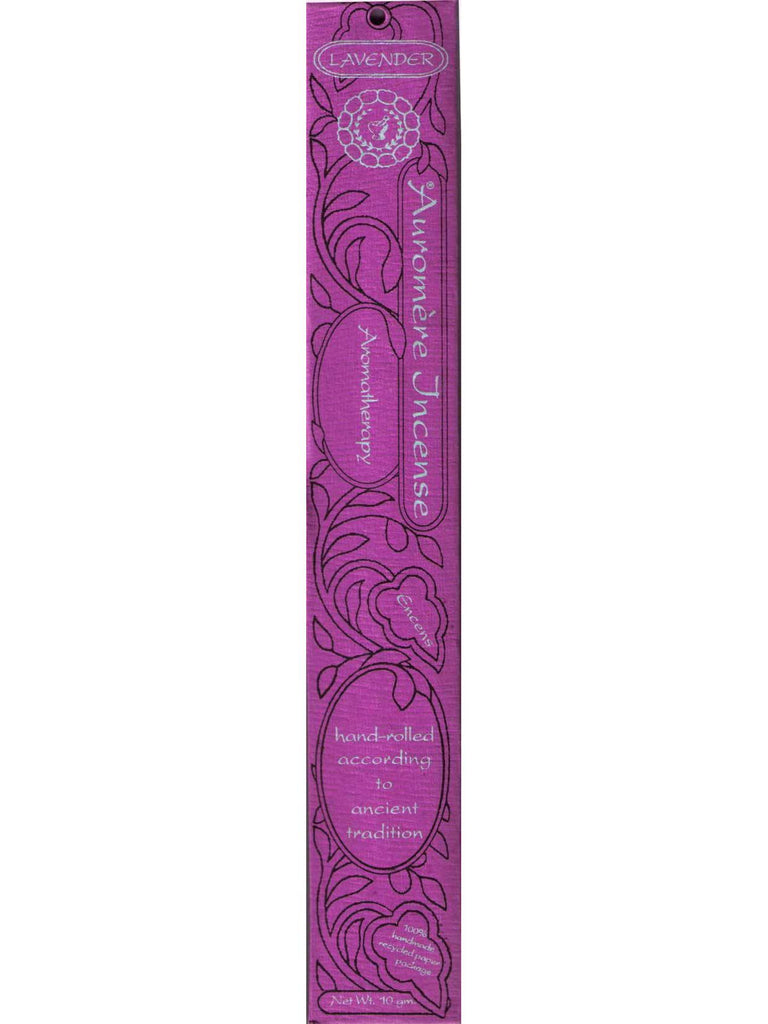 Auromere, Aromatherapy Incense Lavender, 10 g, 10 sticks