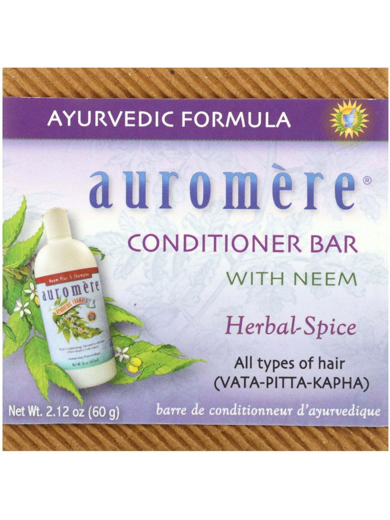 ** 12 PACK ** Auromere, Conditioner Bar, 2.12 oz