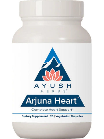 Ayush Herbs, Arjuna Heart, 90 Vegetarian Capsules