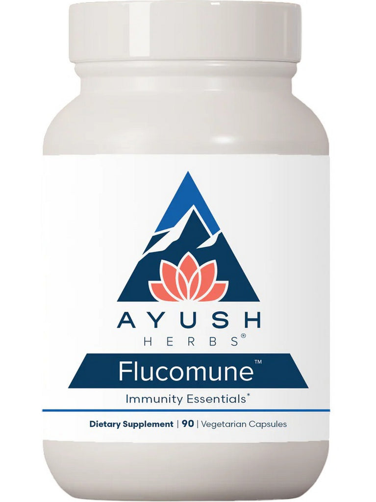 Ayush Herbs, Flucomune, 90 Vegetarian Capsules