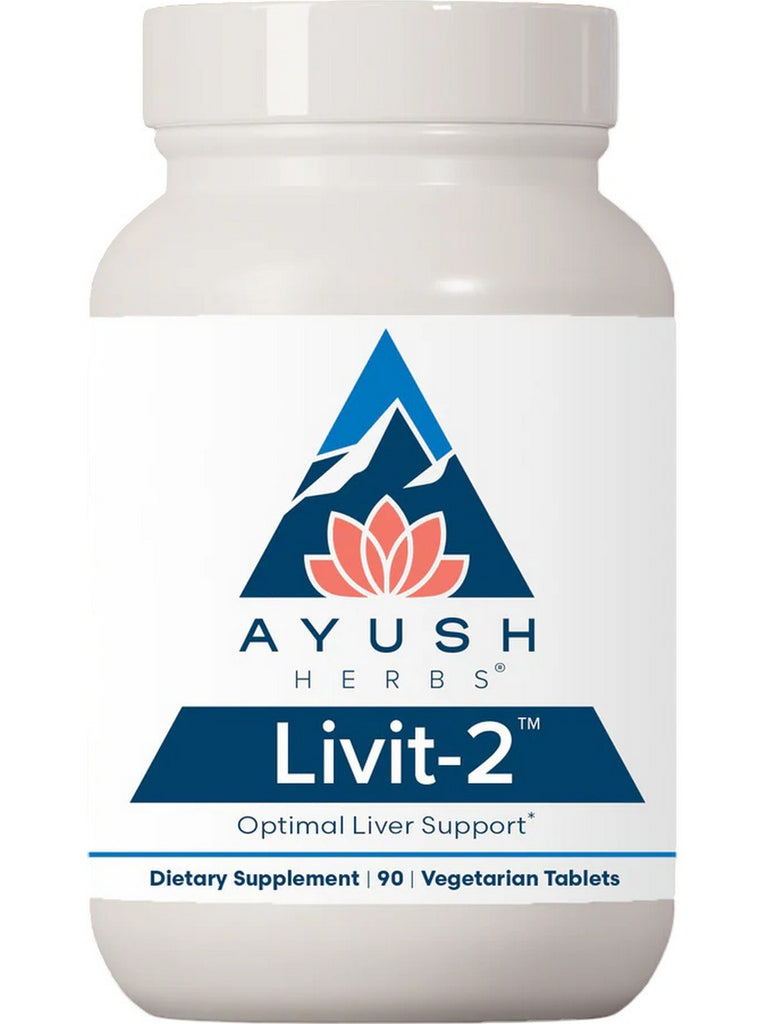 Ayush Herbs, Livit-2, 90 Vegetarian Tablets