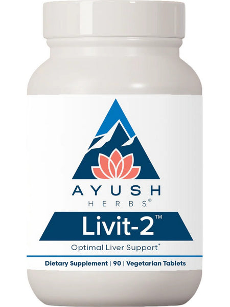 Ayush Herbs, Livit-2, 90 Vegetarian Tablets