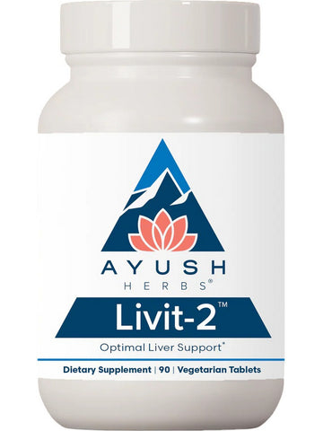 Ayush Herbs, Livit-2, 90 Vegetarian Tablets
